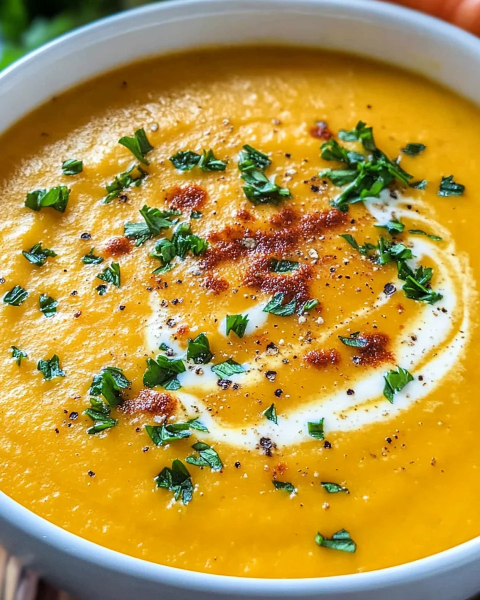 Creamy Carrot Soup