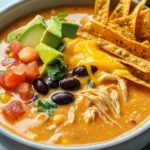 Creamy Chicken Tortilla Soup
