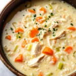Creamy Chicken and Rice Soup