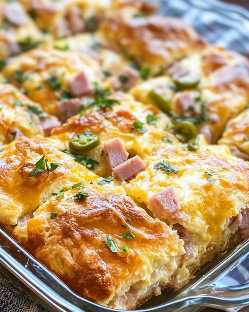 Crescent Roll Breakfast Casserole