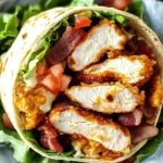 Crispy Chicken Bacon Ranch Wrap