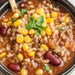 Crock Pot Taco Rice Soup Recipe