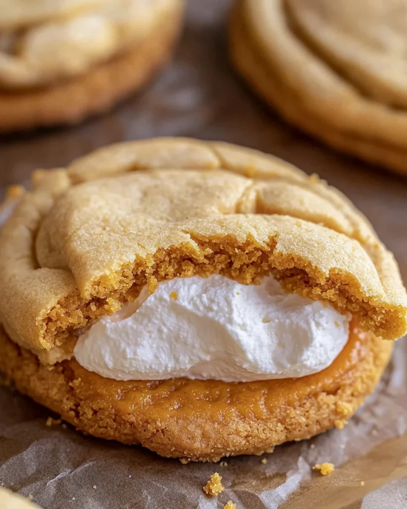 Crumbl pumpkin pie cookies