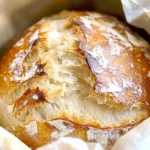 Dutch Oven No Knead Crusty Bread