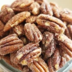 Easy Cinnamon Sugar Pecans