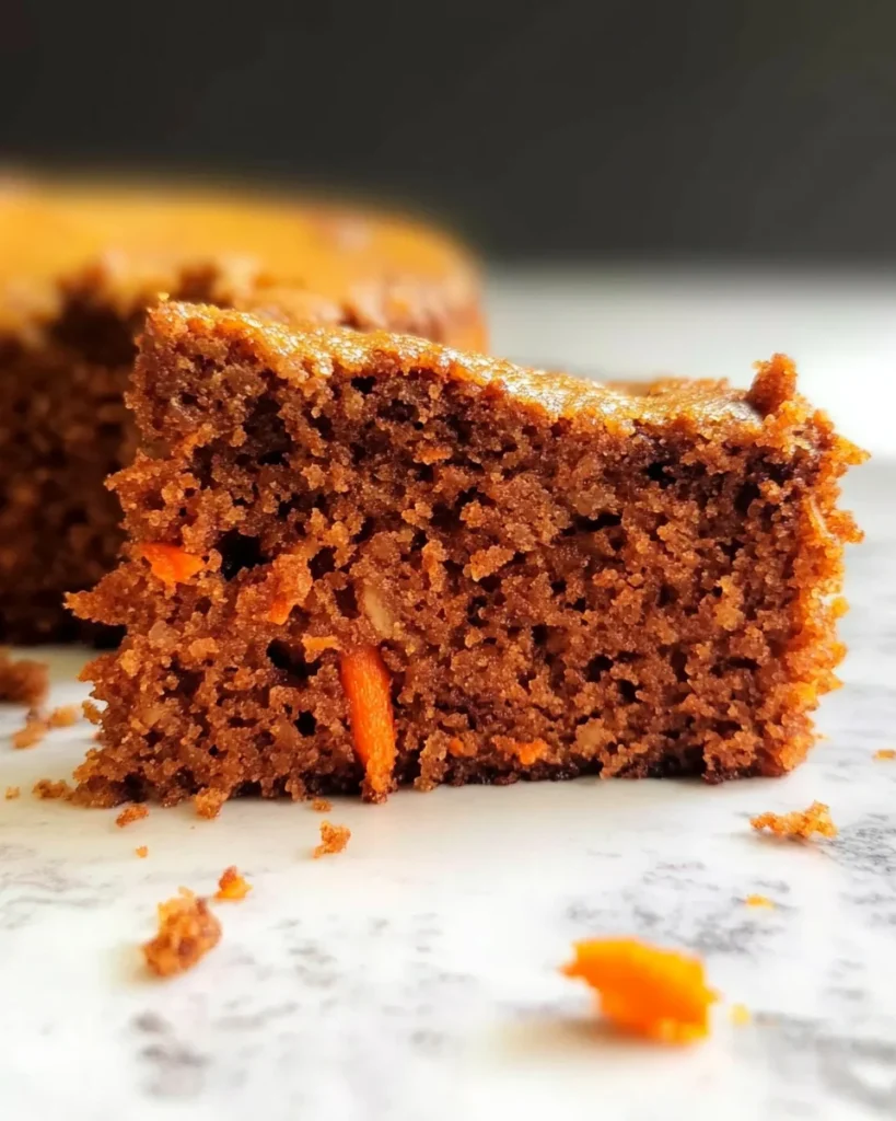 Easy Flourless Oatmeal Carrot Cake Recipe