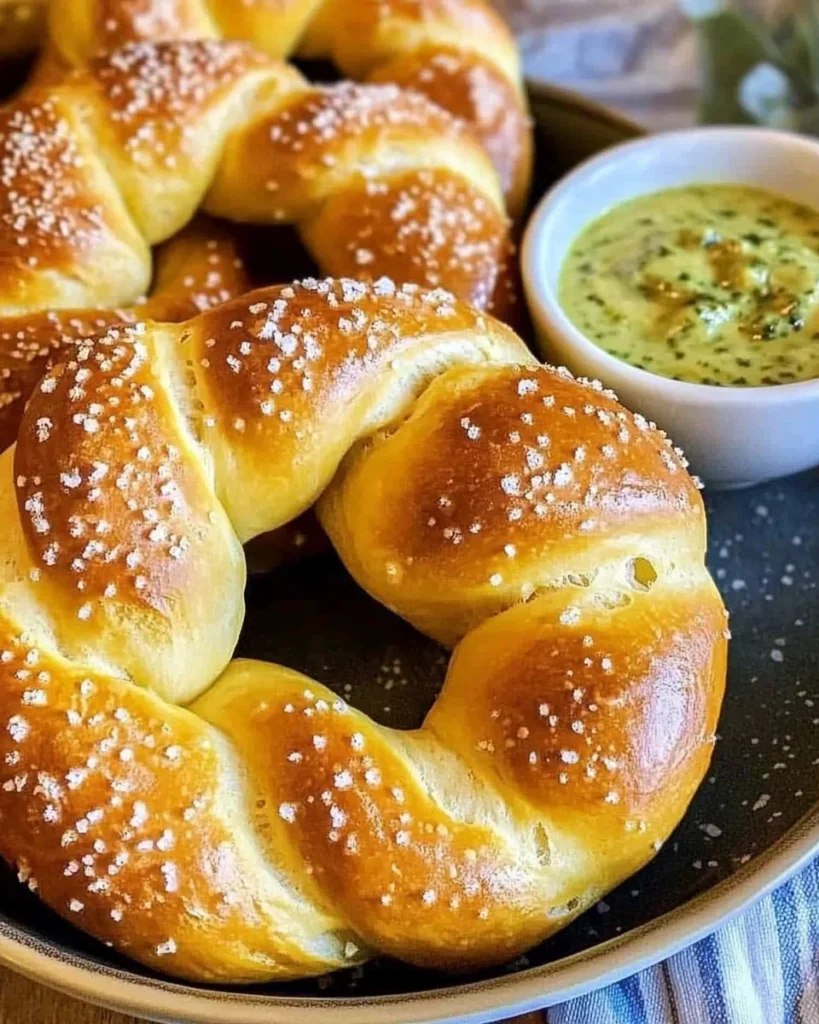 Easy Homemade Soft Pretzels Recipe