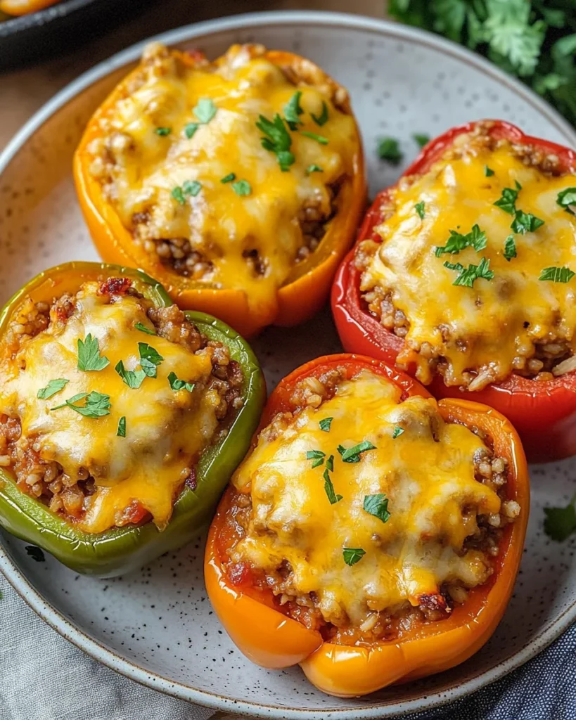 Easy Stuffed Bell Peppers Recipe