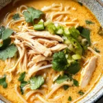 Easy Thai Chicken Curry Soup