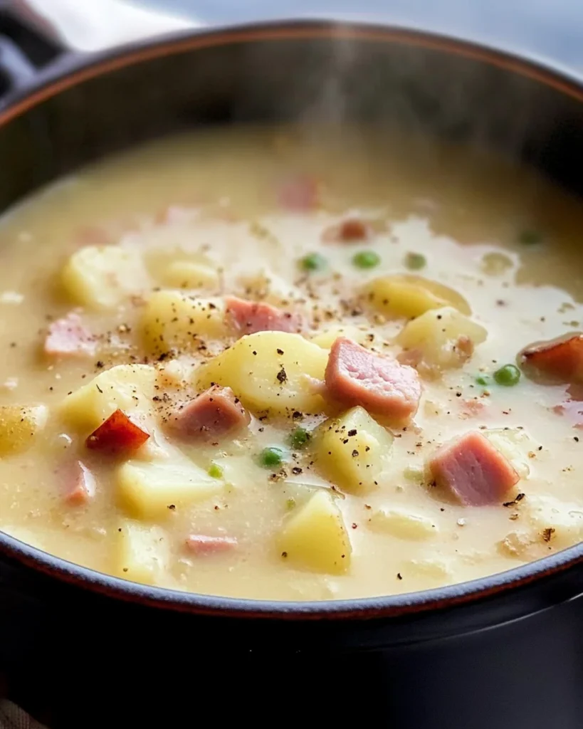 Easy and Comforting Ham and Potato Soup