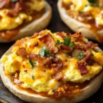English Muffin Breakfast Pizzas