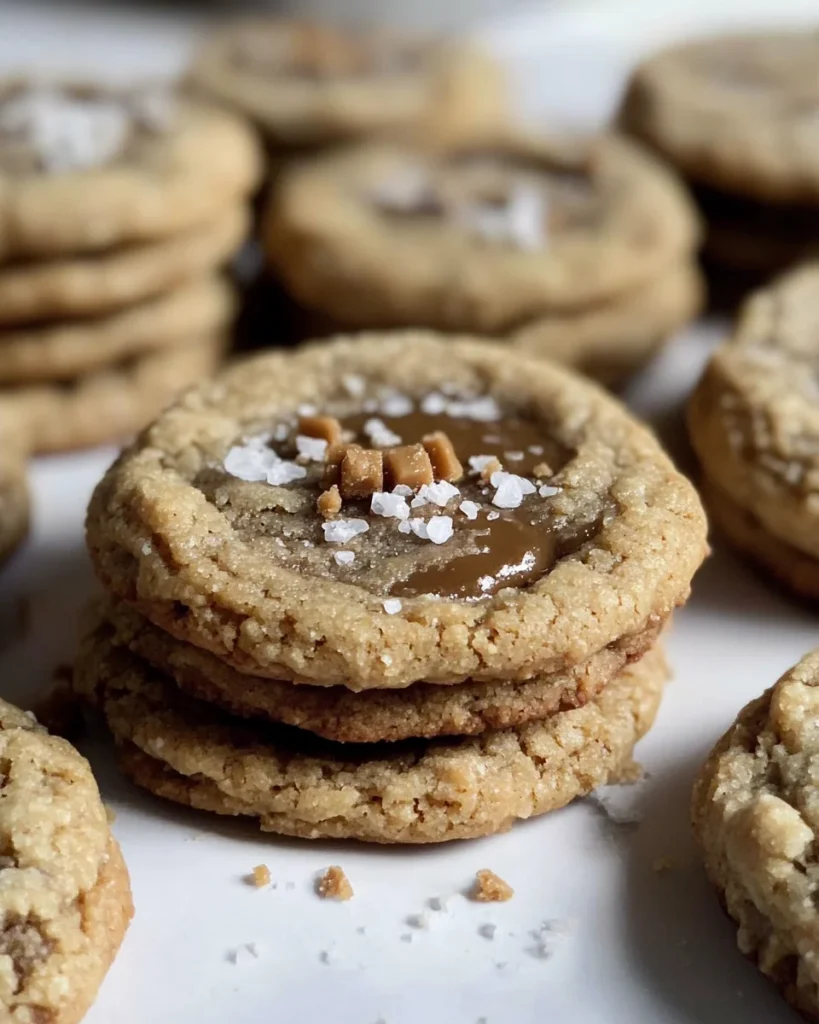 Espresso Brown Butter Toffee Cookies