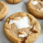 Fluffernutter Cookies (Peanut Butter and Marshmallow Cream)