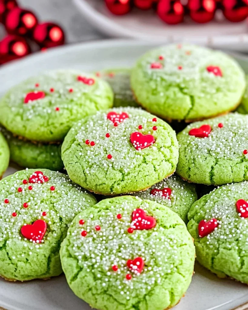 Grinch Cookies