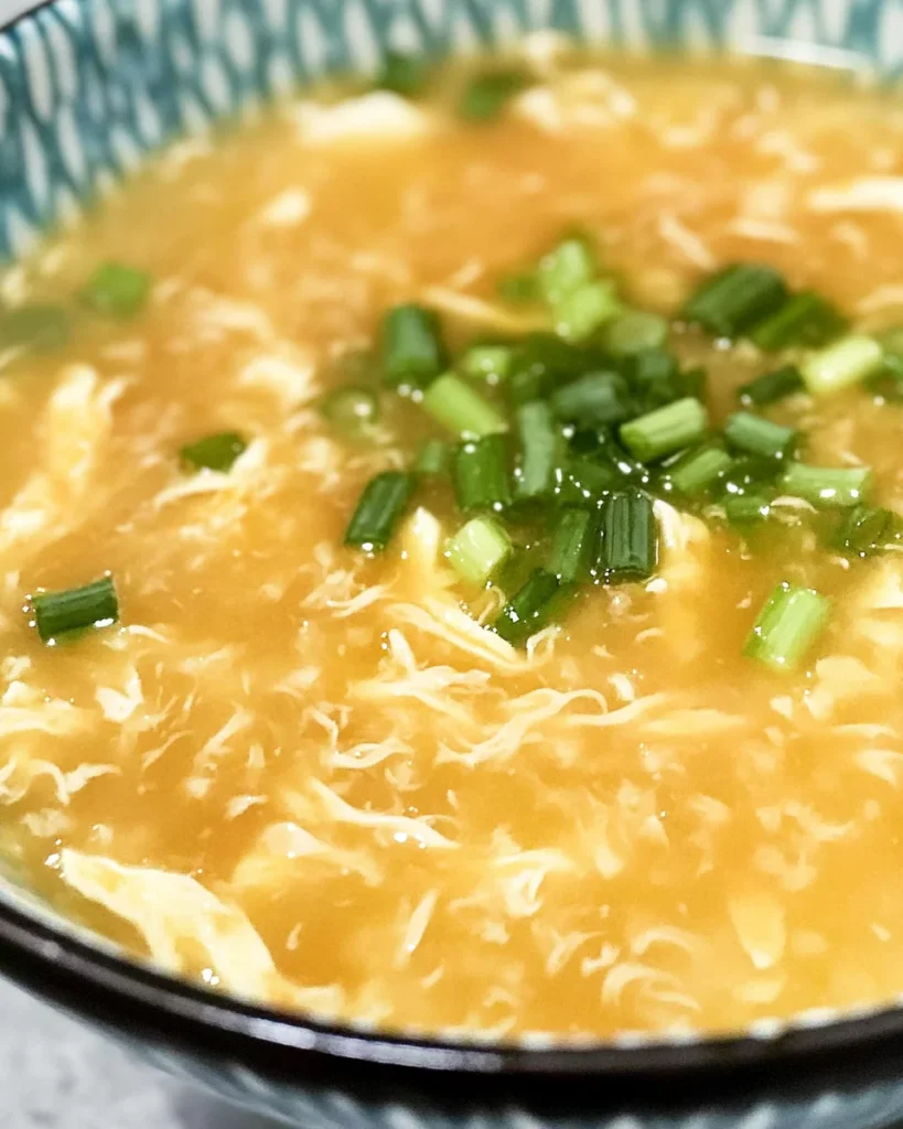 Homemade Egg Drop Soup (Keto & Gluten Free)