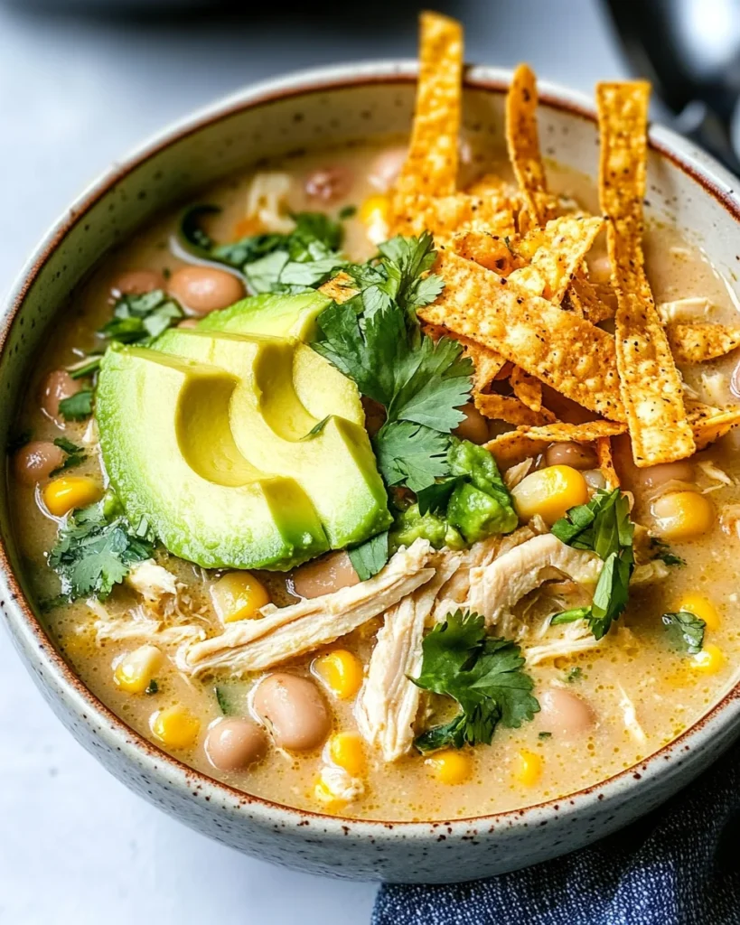 Instant Pot White Chicken Chili