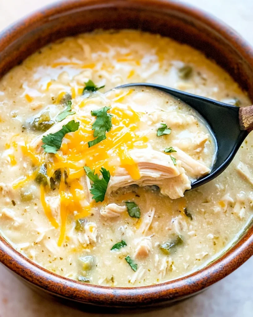 Keto White Chicken Chili