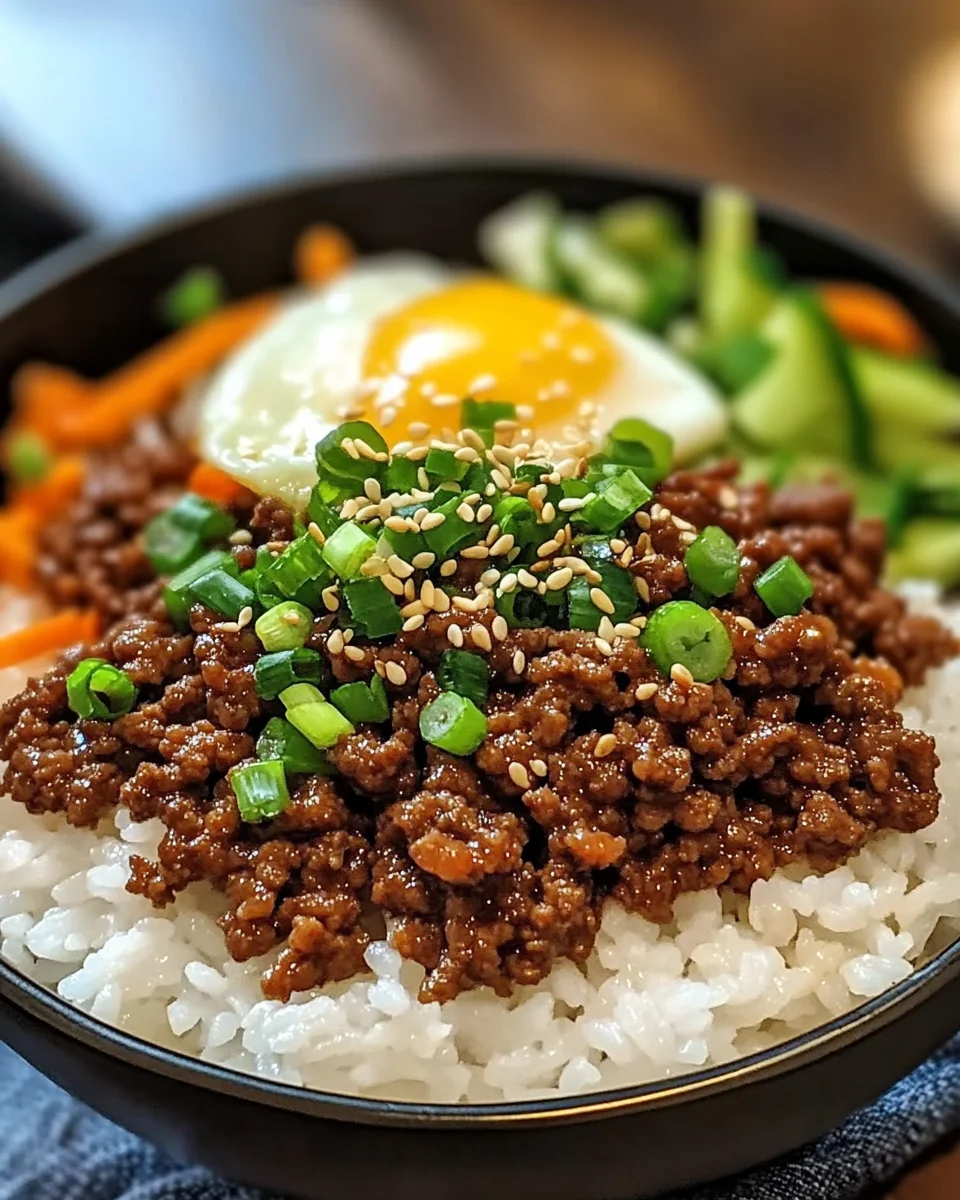 Korean Ground Beef Bowl (25-Minutes)
