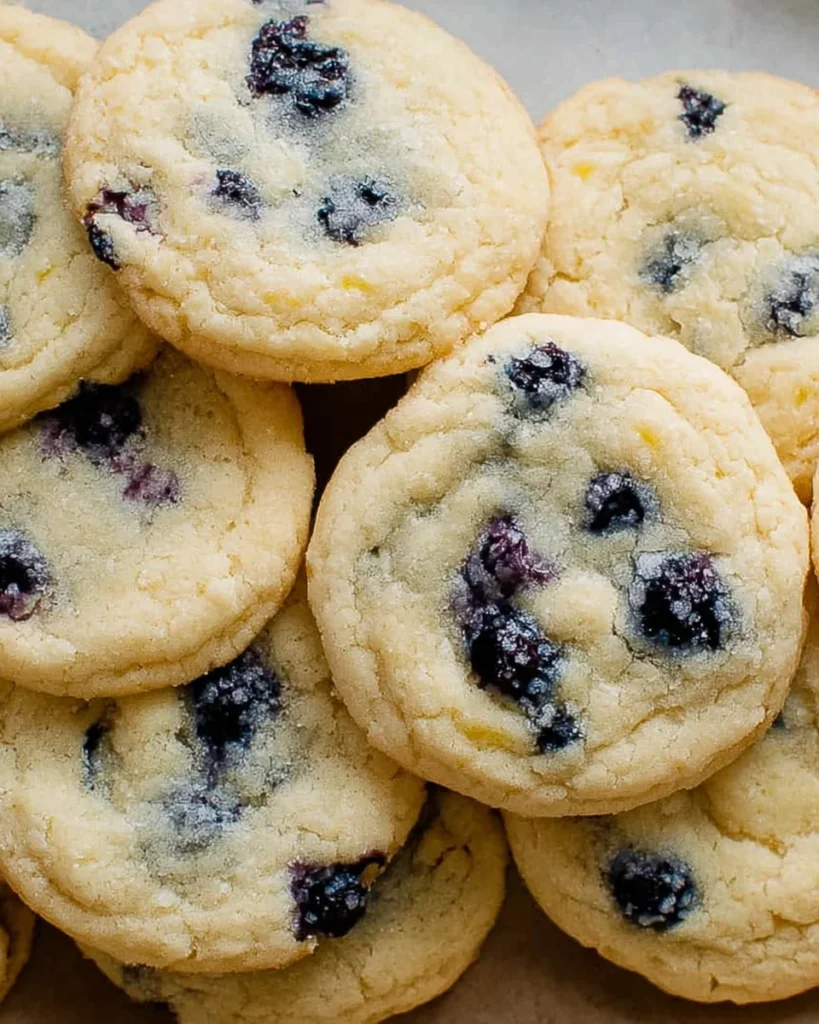 Lemon Blueberry Cookies Recipe