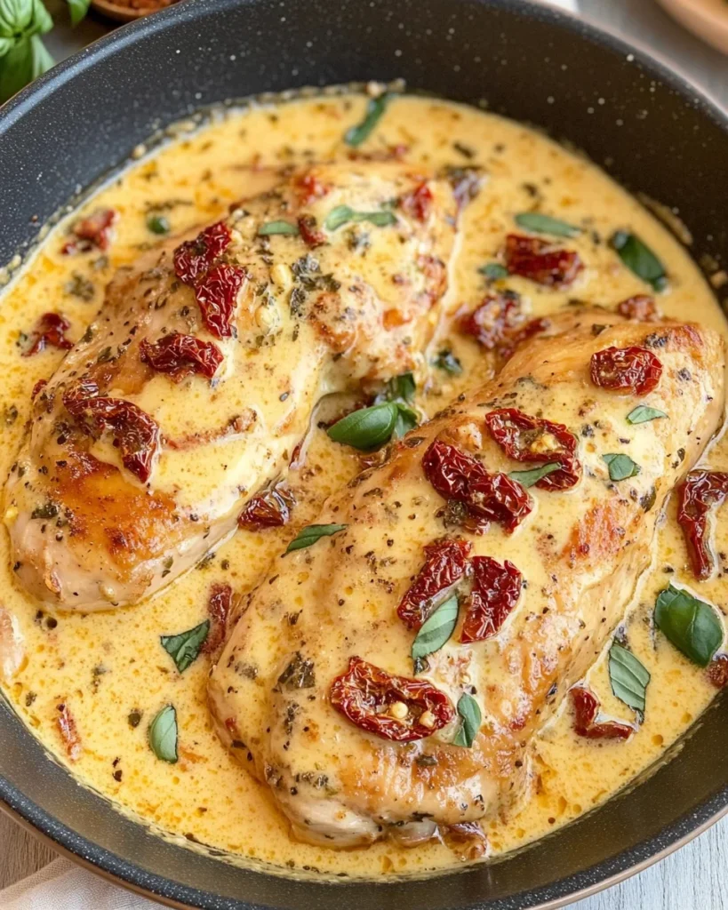 Marry Me Chicken (In a Sun-Dried Tomato Cream Sauce)