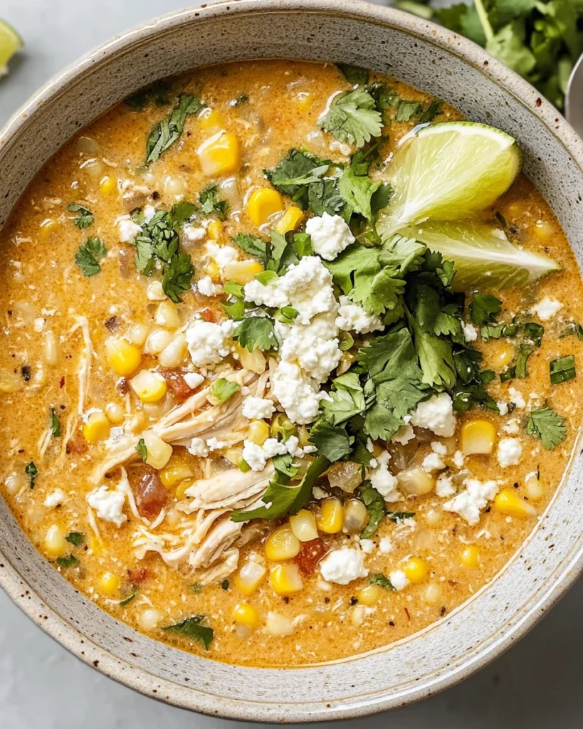 Mexican Street Corn Soup