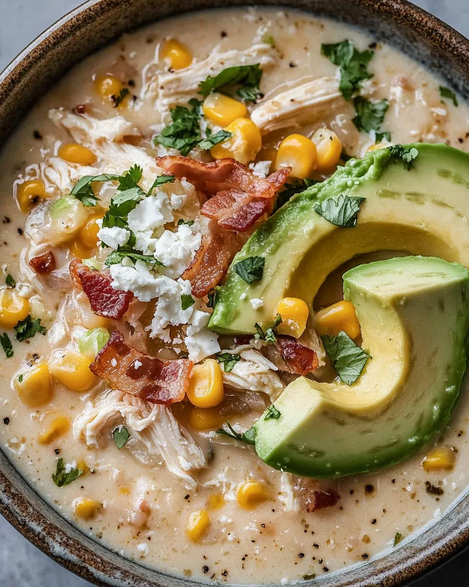 Mexican Street Corn White Chicken Chili