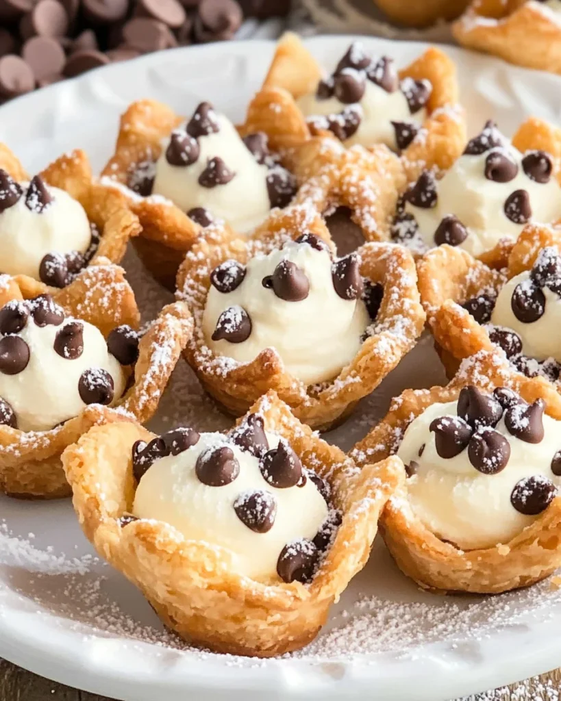Mini Cannoli Cups