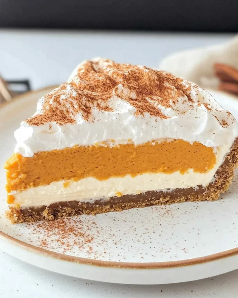 No Bake Pumpkin Pie Cheesecake