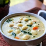 Olive Garden Chicken Gnocchi Soup