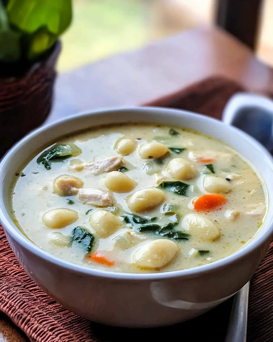 Olive Garden Chicken Gnocchi Soup