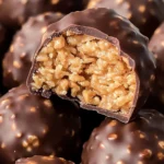Peanut Butter Balls with Rice Krispies