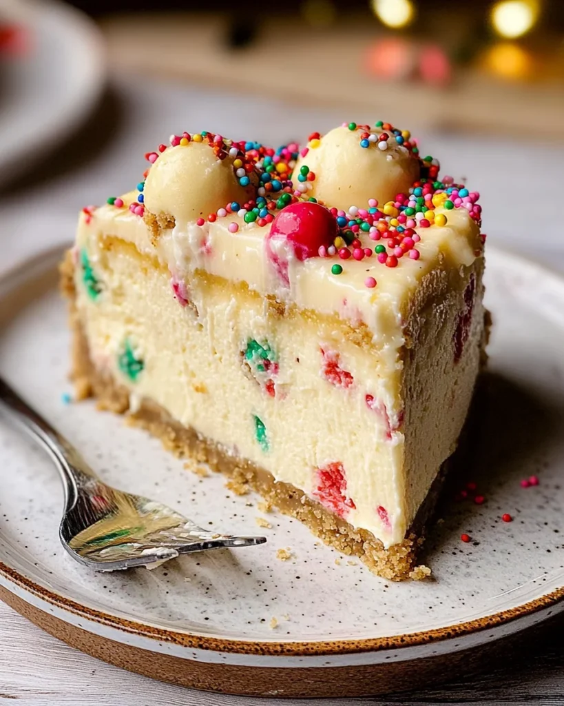 Sugar Cookie Cheesecake