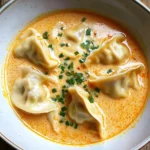 Thai Coconut Curry Dumpling Soup