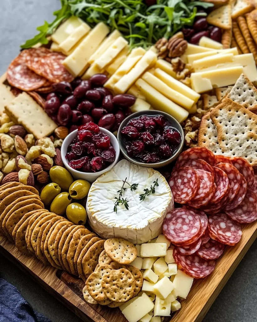 Thanksgiving Cheese Board